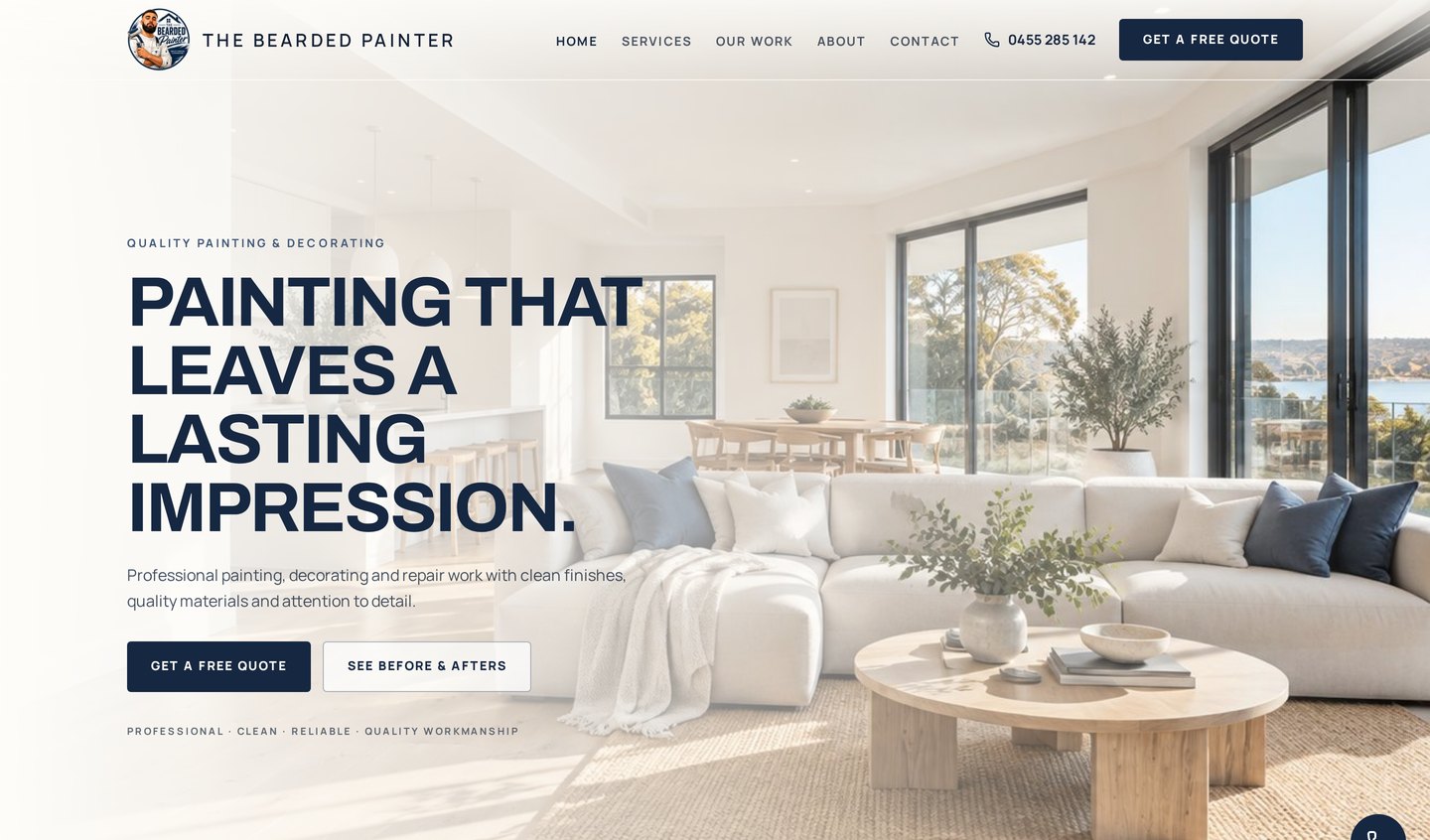Example website build by MC Creative